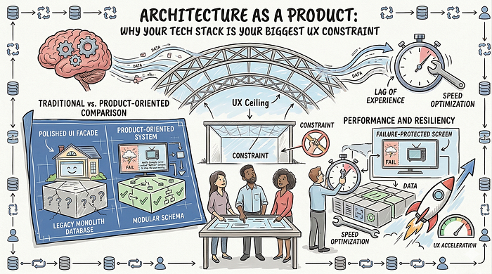 Architecture as a Product: Why Your Tech Stack is Your Biggest UX Constraint
